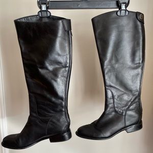 Franco Sarto Zipper Riding Boot
